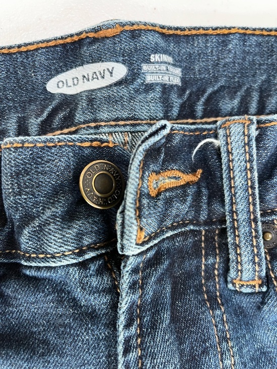 Old Navy Men's Skinny Jeans - Dark Blue, 5 pockets ,  28 X 30 - Picture 8 of 9